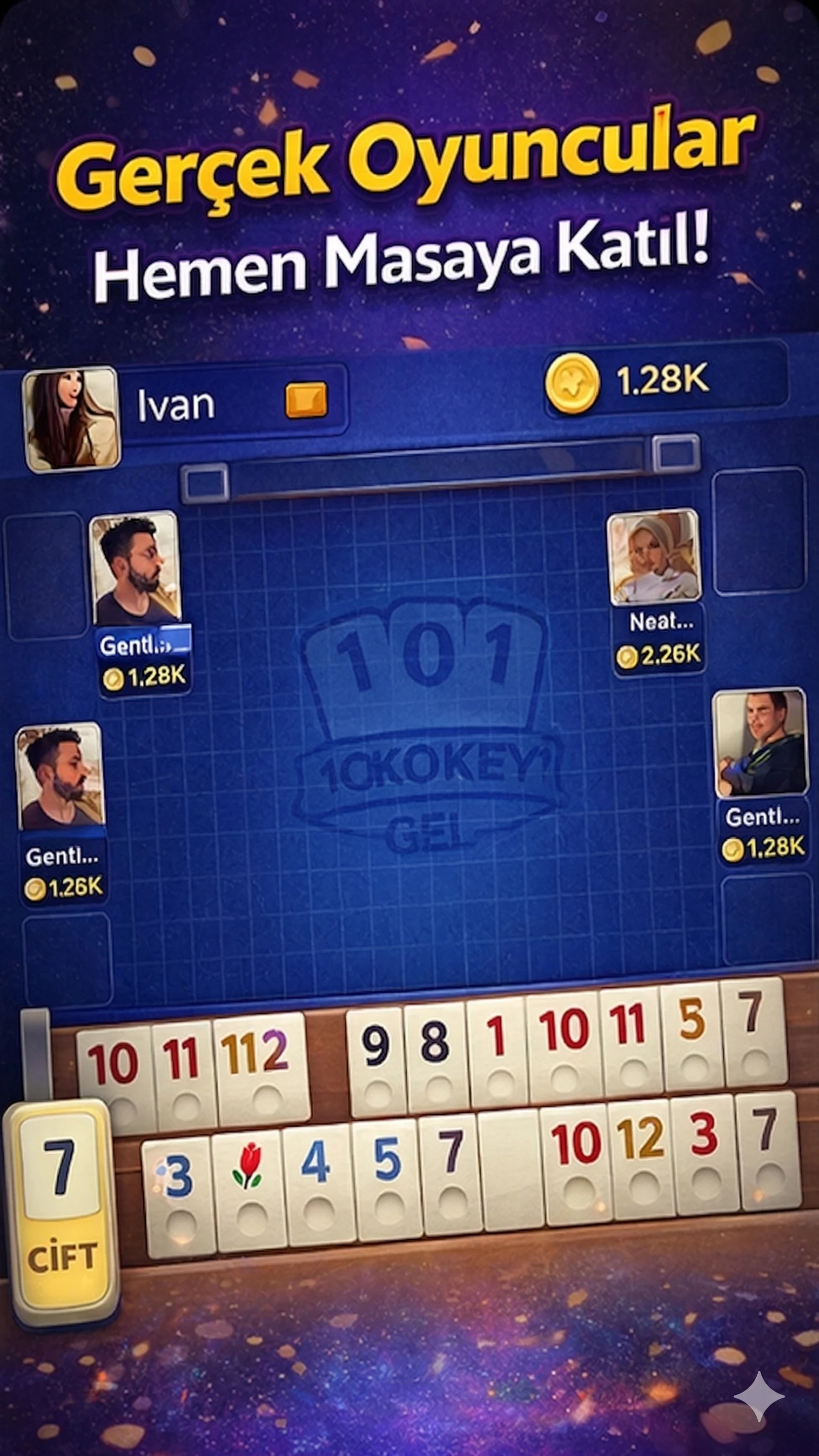 Günlük Okey screenshot